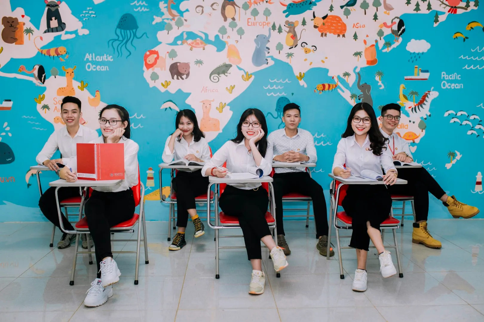 Buon Ma Thuot medical University BMU students on study